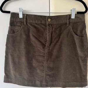 Urban Outfitters Corduroy Skirt